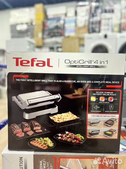 Гриль tefal gc774d30 новый