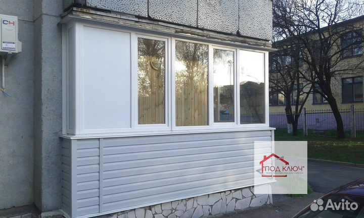 Ремонт, утепление балконов и лоджий под ключ