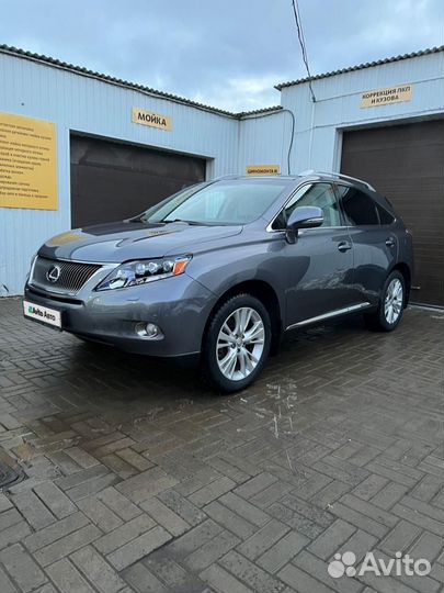 Lexus RX 3.5 CVT, 2011, 210 000 км