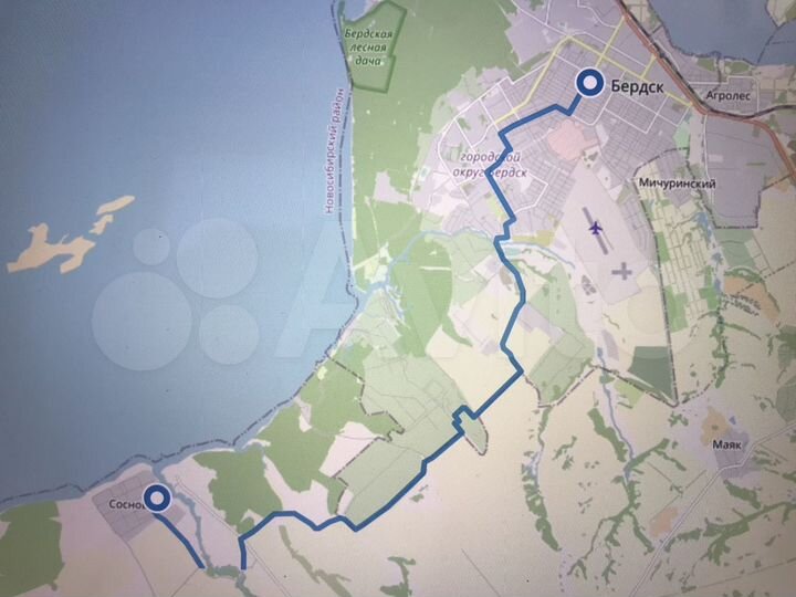 Участок 2,96 га (СНТ, ДНП)