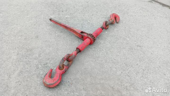 Талреп цепной с храповиком 13/16 крюк/крюк