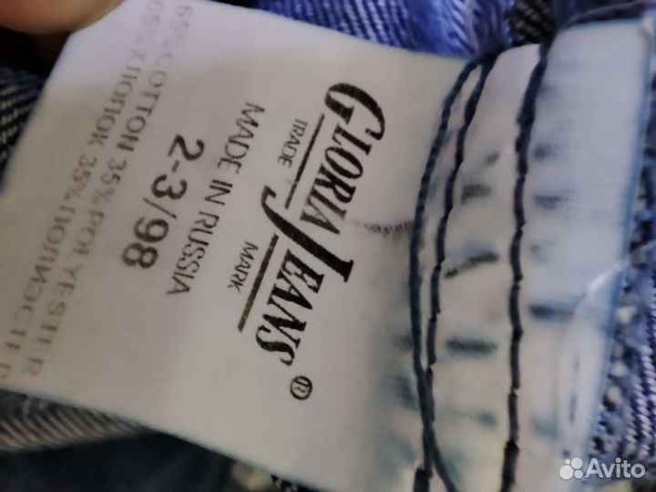 Деним для девочки джинсы сарафан 98