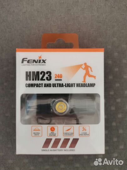 Налобный фонарь Fenix hm23