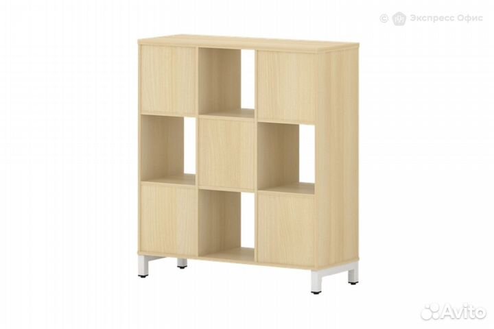 Стеллаж-перегородка односторонний трёхъярусный Style Project SN.NS-331