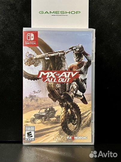 MX vs ATV: All Out Switch, английская версия