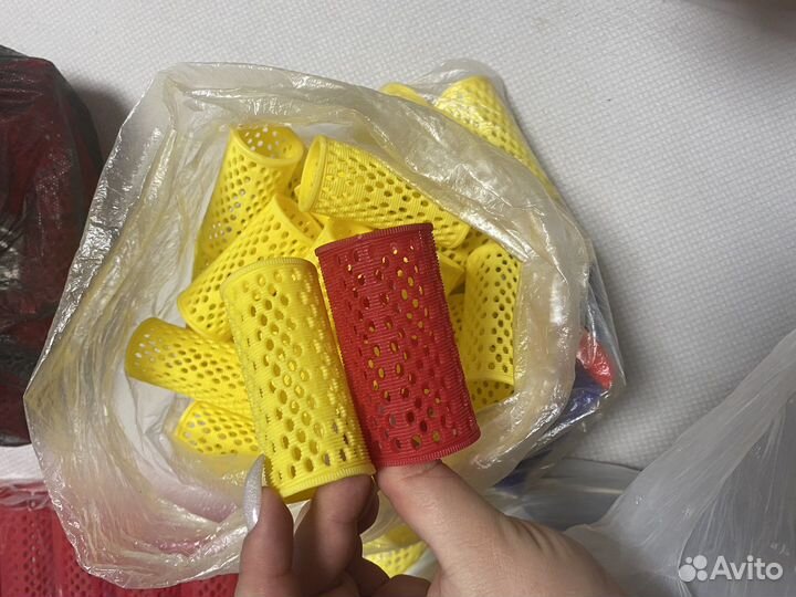 Бигуди, бигуди-коклюшки, шапочка для мелирования