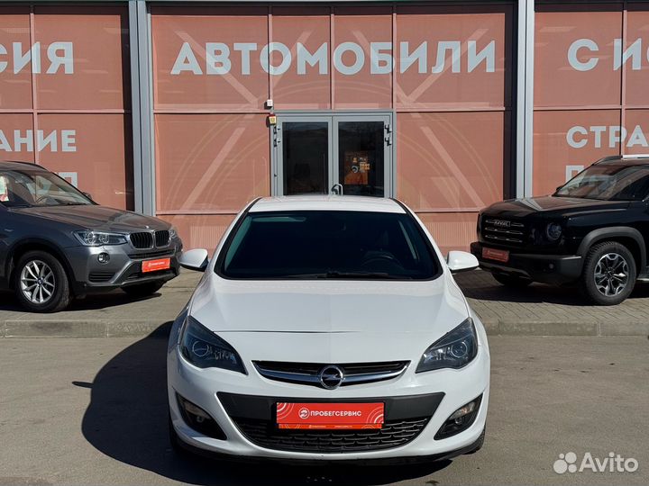 Opel Astra 1.6 AT, 2014, 153 900 км