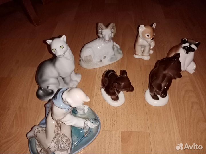 Фарфоровые статуэтки СССР