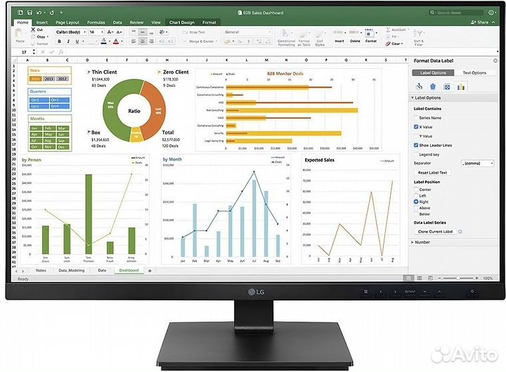 Монитор LG UltraGear 27BN650Y-B 27, черный