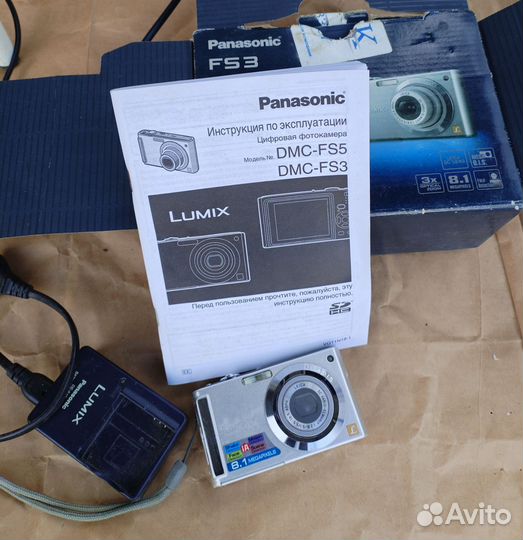 Цифровой фотоаппарат Panasonic Lumix DMC-FS3