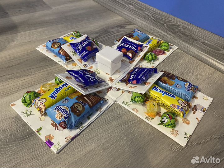 Коробка с конфетками