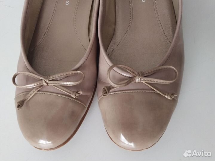 Балетки gabor лакированные 38,5