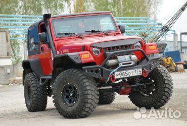 Бампер силовой перед.BMS из трубы Jeep Wrangler TJ