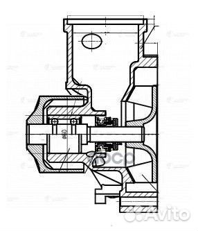 LWP 2200 luzar Насос водяной Subaru Impreza (92