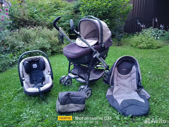 Коляска peg perego 3 в 1