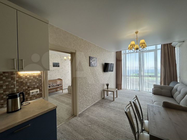 2-к. квартира, 51,2 м², 1/4 эт.