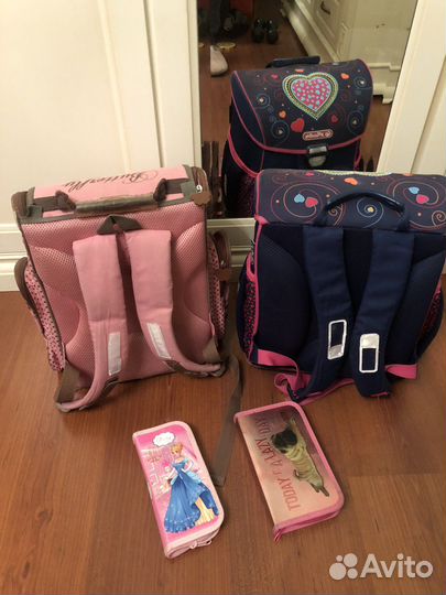 Рюкзак школьный для девочки бу