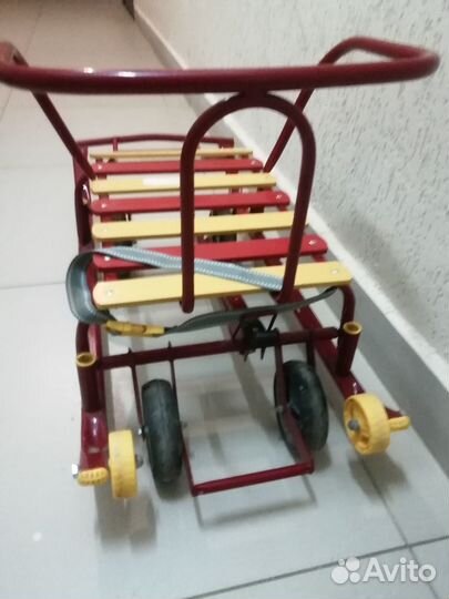 Детские санки Тимка 5 унивeрcaл на колесах