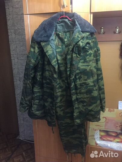 Камуфлированный комплект зимний+ доп. брюки