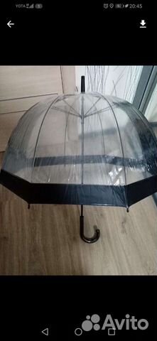 Зонт трость купол