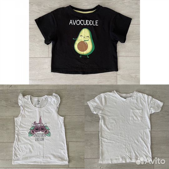 Вещи пакетом на девочку 140-152