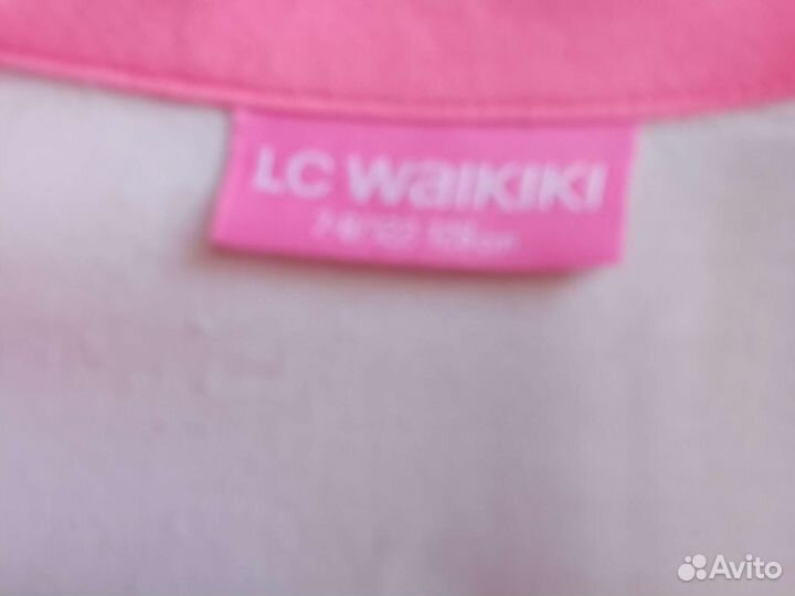 Блузка белая для девочек, 122-128, 1 шт