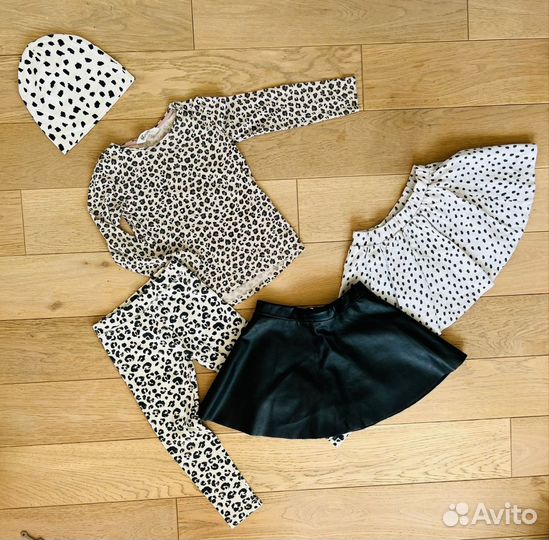 Вещи для девочки пакетом 110-128