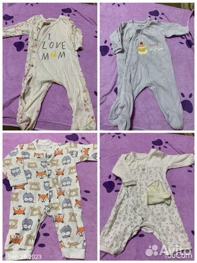 Вещи для новорожденных