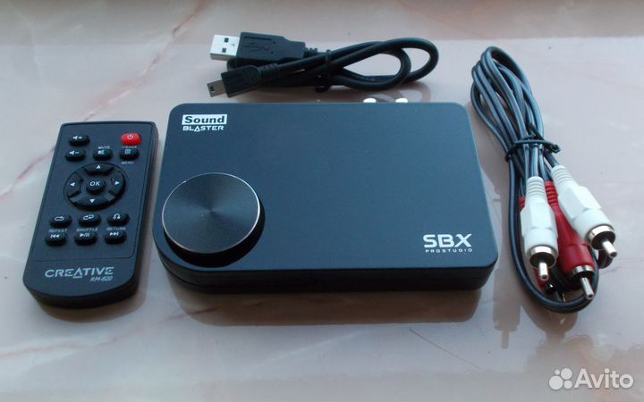 Creative Sound Blaster X-Fi Surround 5.1 Pro. Пуль