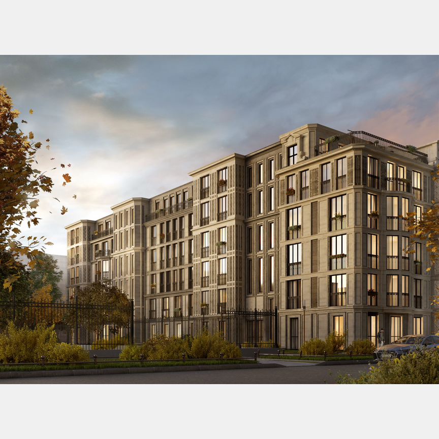 1-к. квартира, 65,4 м², 1/7 эт.