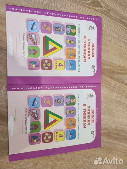 Рабочая тетрадь Умникам и умницам 4 класс 2 части