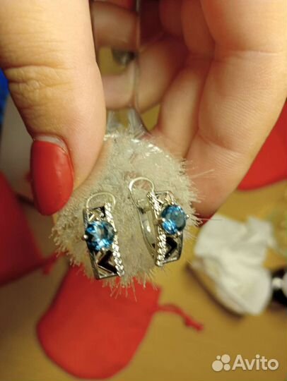 Кольцо и серьги