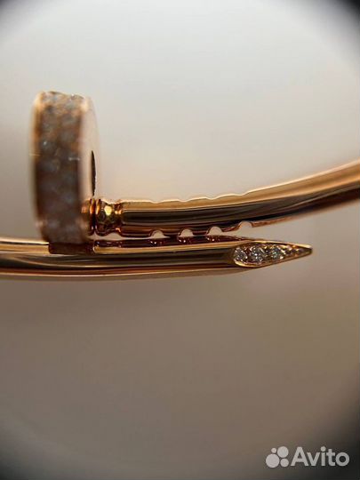 Золотое колье гвоздь Cartier