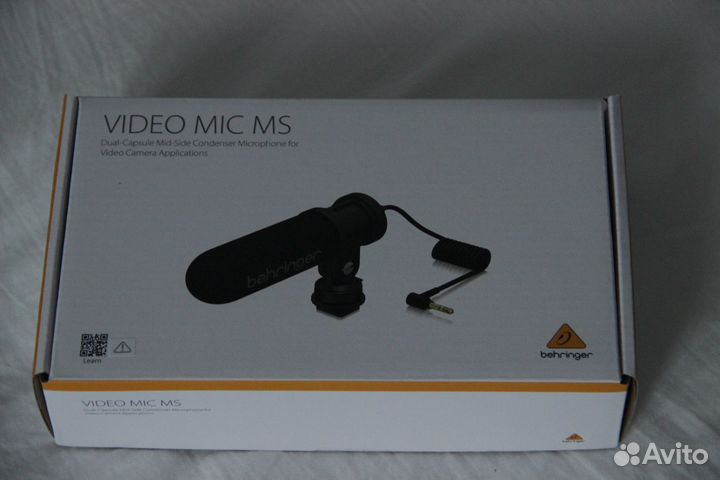 Behringer video MIC MS Накамерный конденсаторный м