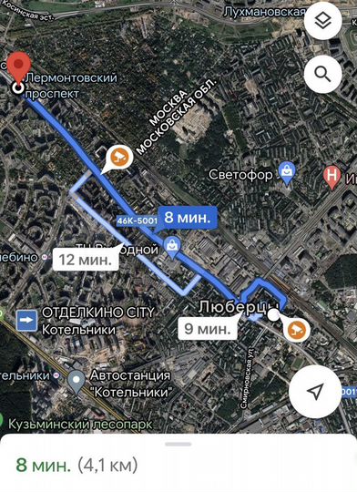 1-к. квартира, 40 м², 3/4 эт.