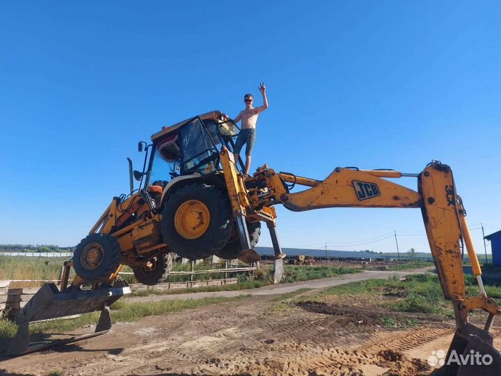 Услуги экскаватора погрузчика jcb