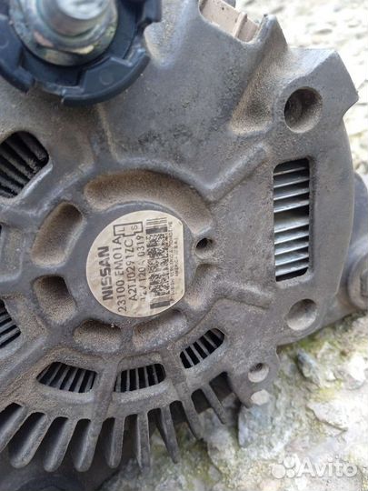 Генератор nissan tiida
