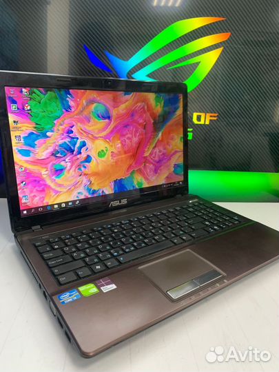 Мощный ноутбук Asus i3 (1281 Н)