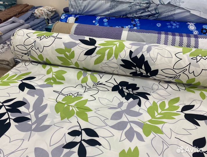 Ткань Полисатин на отрез для постельного белья