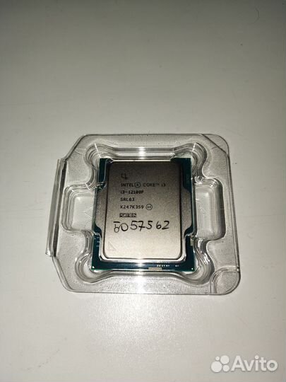 Процессор intel core i3 12100f oem