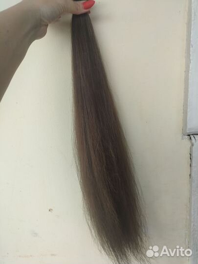 Волосы с наращиванием