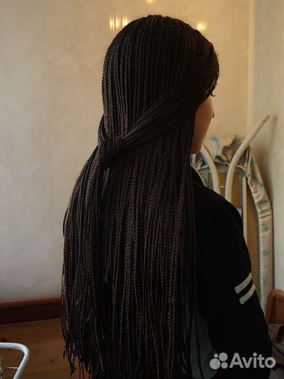 Косички зизи чёрные