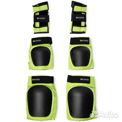 Комплект защиты kyoto 6 piece street pack green&n