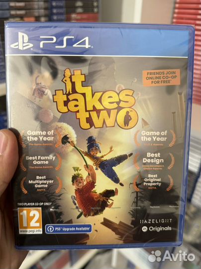 Игры на ps4 it takes two (новый диск)