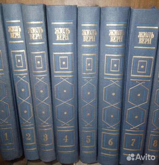 Книги Жюль верн 8 томов