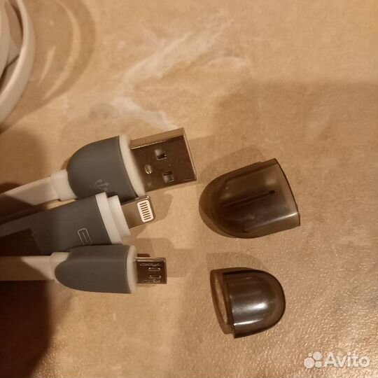 Новый Кабель USB Apple iPhone 5 /micro выдвижной