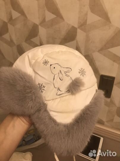 Шапка зимняя для девочки 2 года