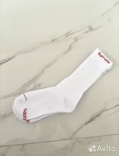 Носки Supreme hanes мужские и женские (оригинал)