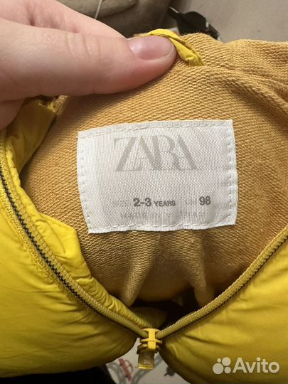 Жилетка детская zara 98