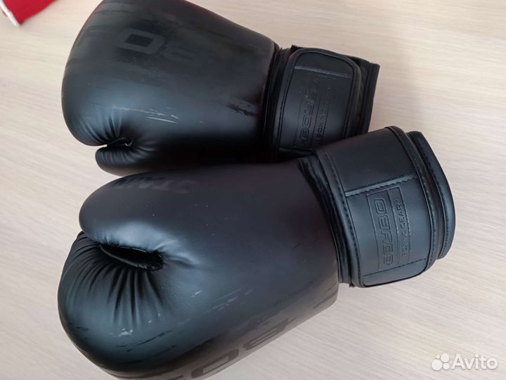 Боксерские перчатки детские 8 oz + защита